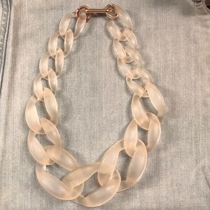 Clear necklace